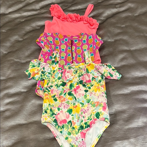 Janie and Jack Other - Colorful Kids One Piece Swimsuit Set